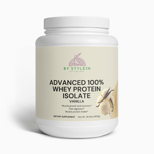 Advanced 100% Whey Protein Isolate (Vanilla)